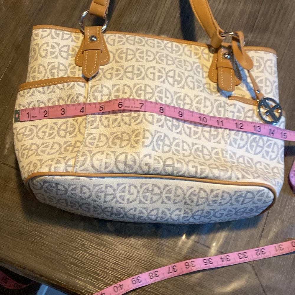 Giani Bernini Block Signature Tote, Color Ivory/S… - image 7
